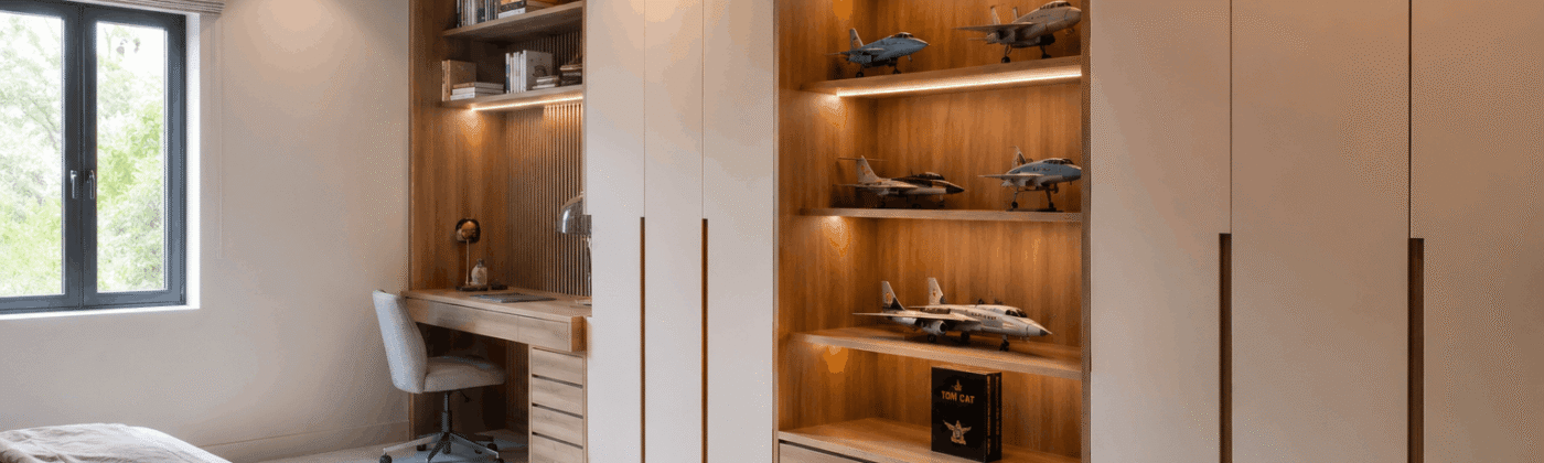 Bespoke Fitted Wardrobe & Aircraft Display Storage in High Wycombe